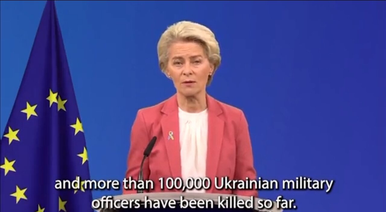 URSULA von der LYING: WAR CRIMES BUTCHA