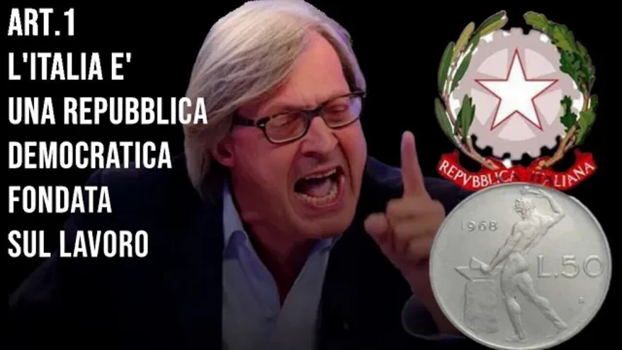 SGARBI: CONTE DEVE ANDARE IN GALERA! STA VIOLANDO LE LEGGI! LA GENTE DEVE LAVORARE!