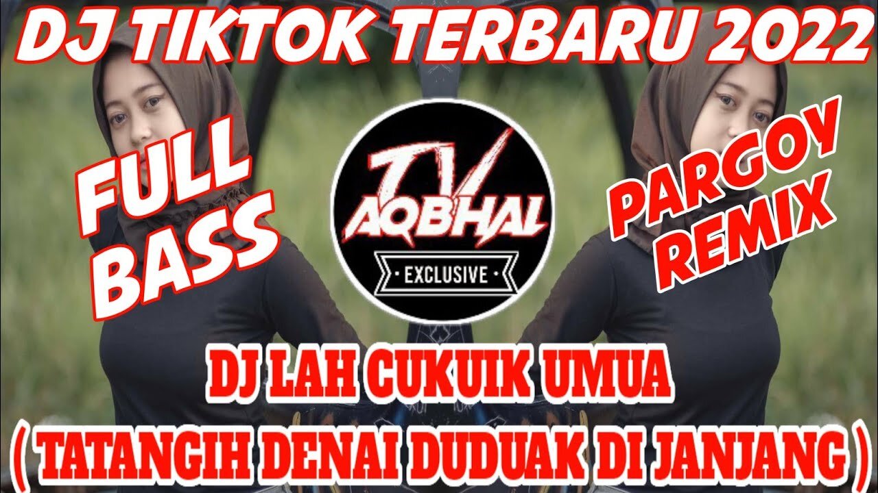 DJ TIKTOK TERBARU 2022 | DJ LAH CUKUIK UMUA ( TATANGIH DENAI DUDUAK DI JANJANG ) | REMIX FULL BASS