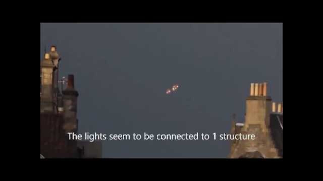 UFO Sighting Filmed Over France 2021