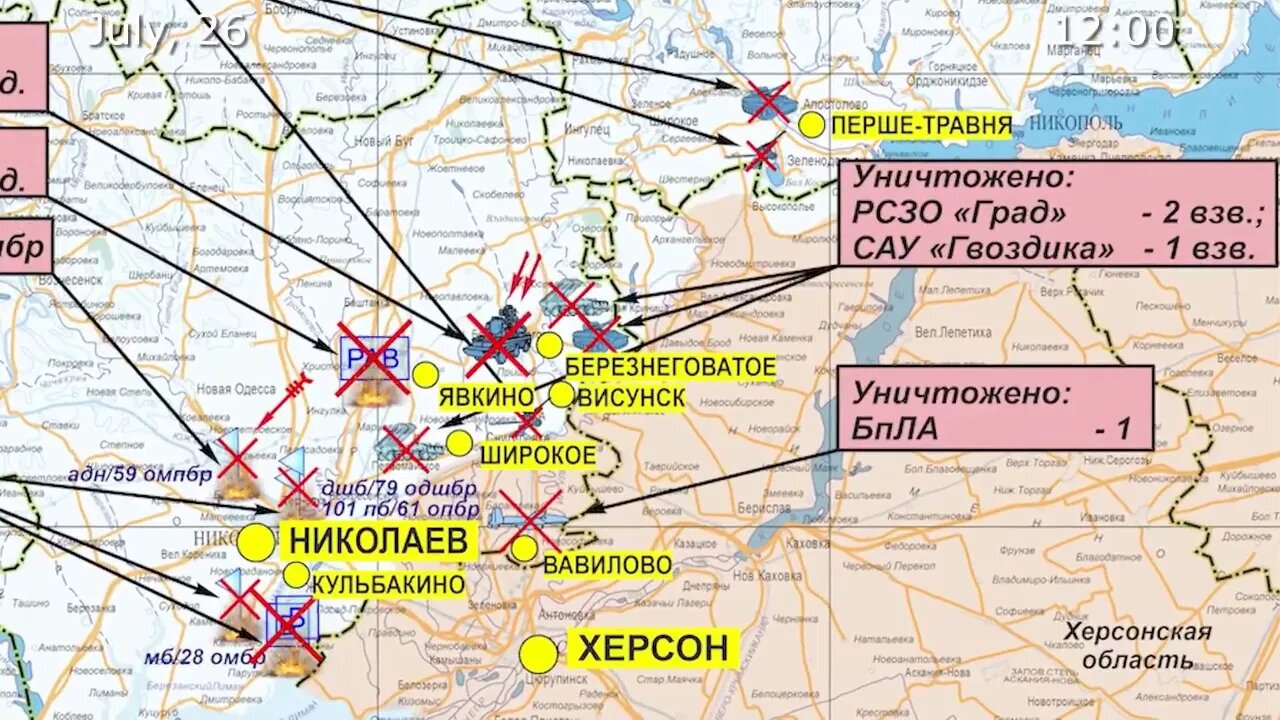 Russia's MoD July 27th Daily Special Military Operation Status Update!