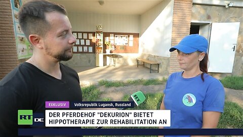 RT DE-Exklusiv: Hippotherapie im Donbass