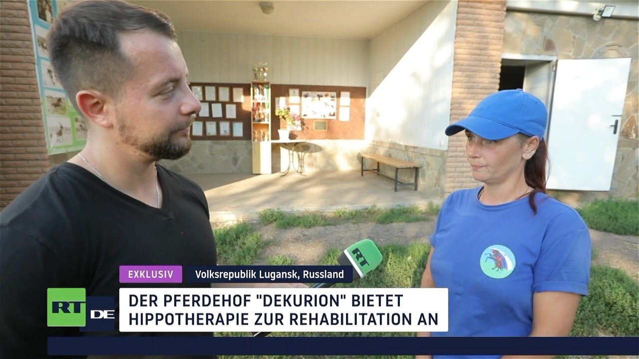 RT DE-Exklusiv: Hippotherapie im Donbass