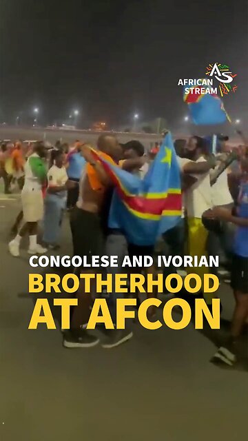 CONGOLESE AND IVORIAN BROTHERHOOD AT AFCON