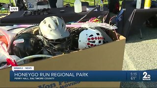 WMAR 'Packs the Park' with gently used sports equipment