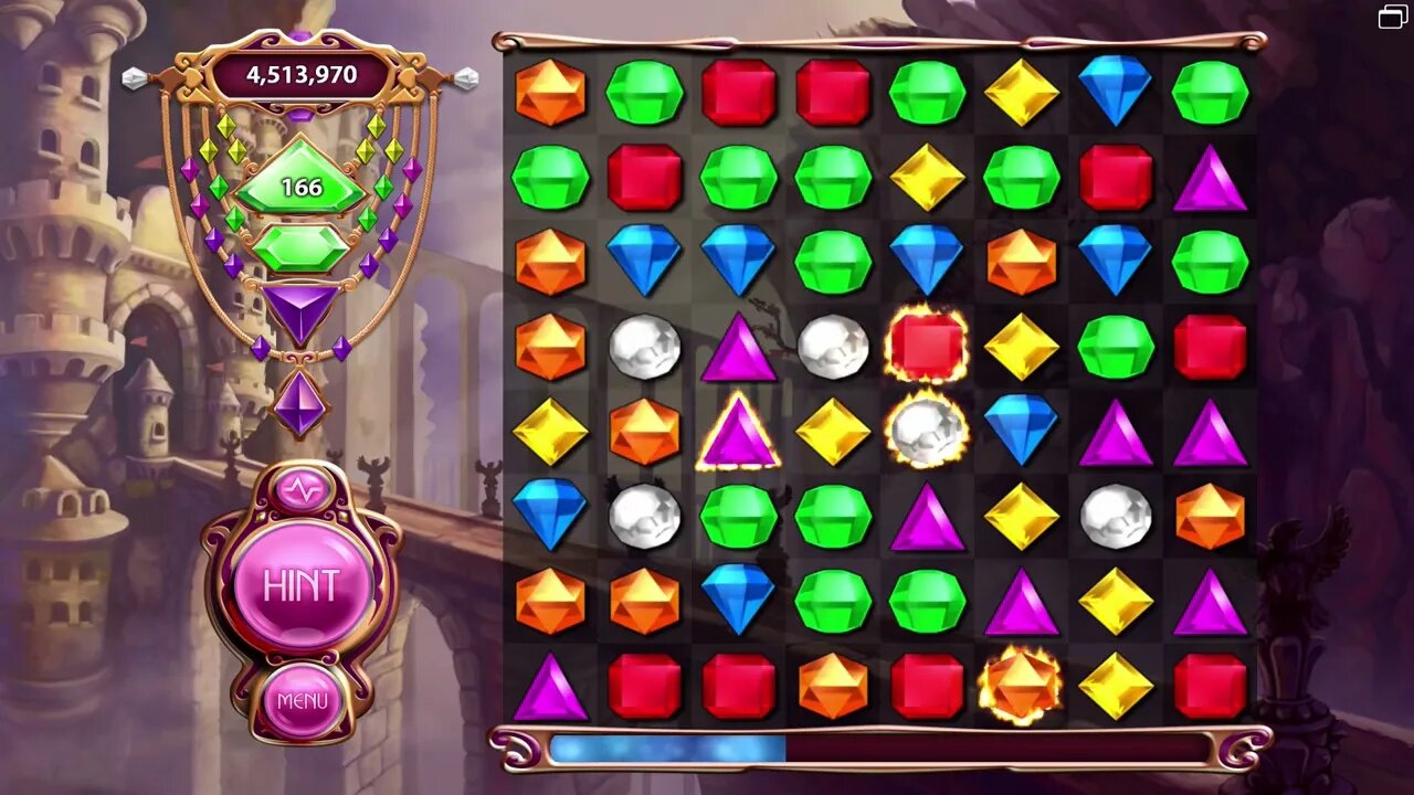 Bejeweled 3 - Endless Zen - Level: 166