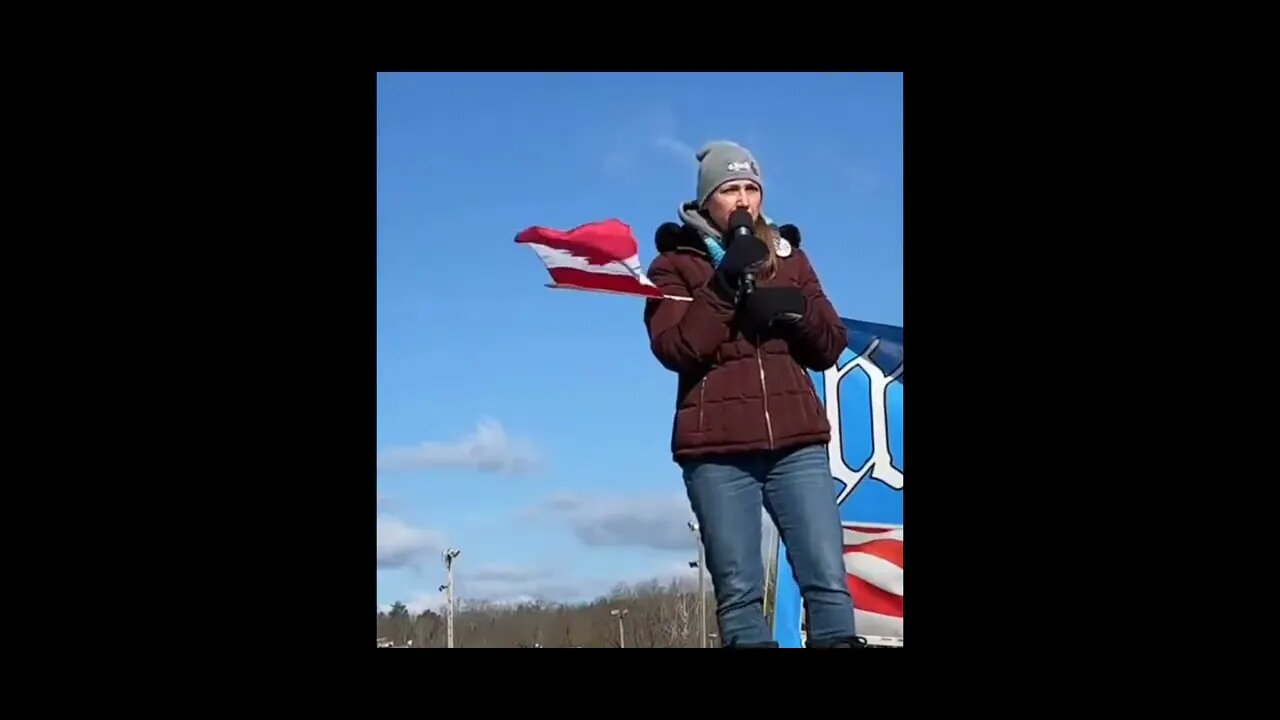 Best Speech Yet at Peoples Convoy. A Canadian Hero Speaks . Leaders fail to even show up
