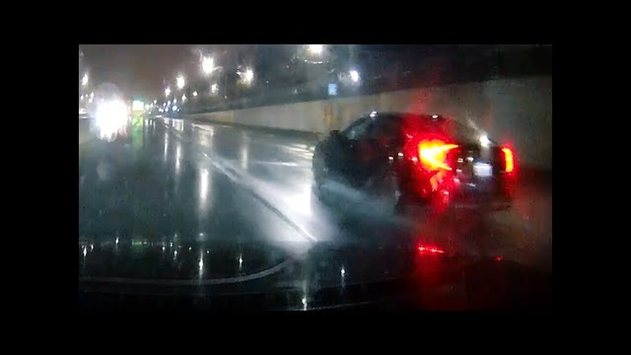 driving in a rainstorm ASMR