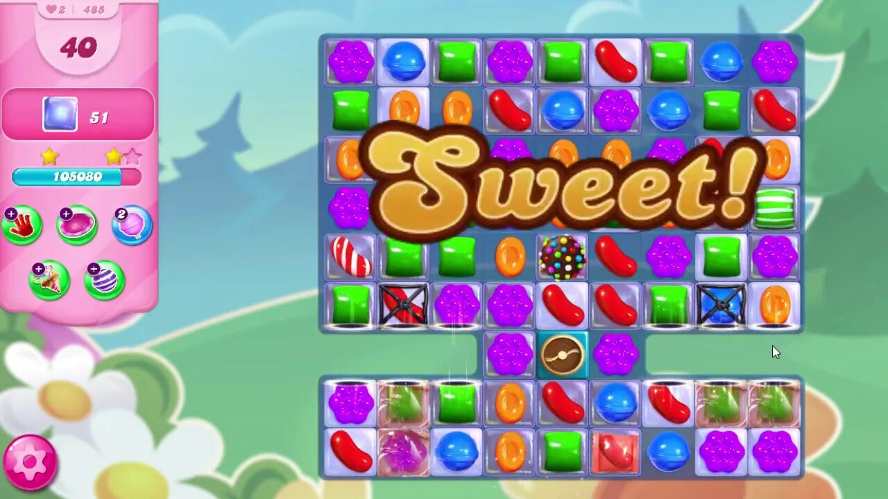 Candy Crush Saga Level 485