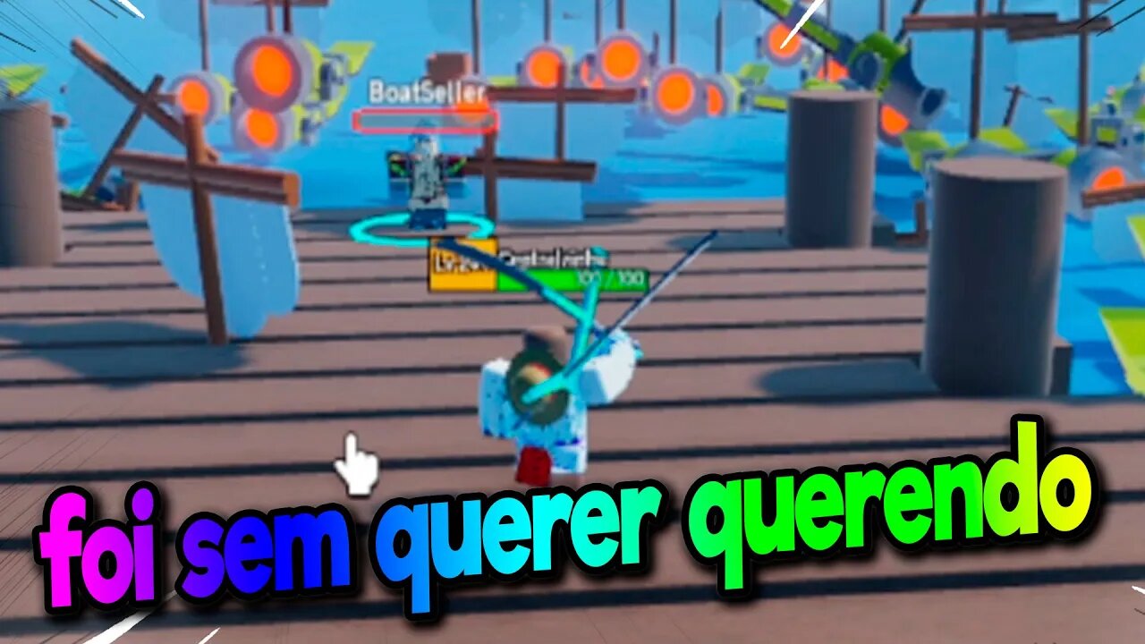 BUGUEI O JOGO MAIS BUGADO DE ONE PIECE DO ROBLOX... olha no que deu!