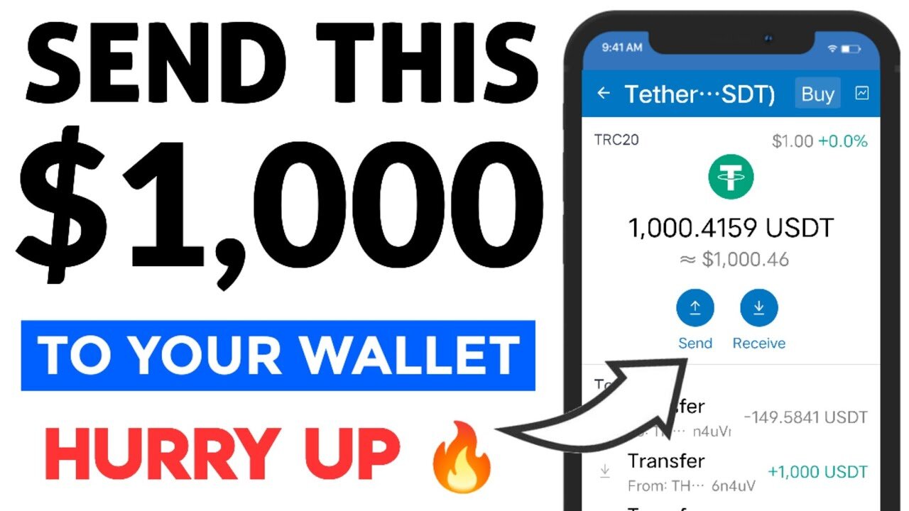 SEND $1,000 USD To Your Trust Wallet Account | no investment