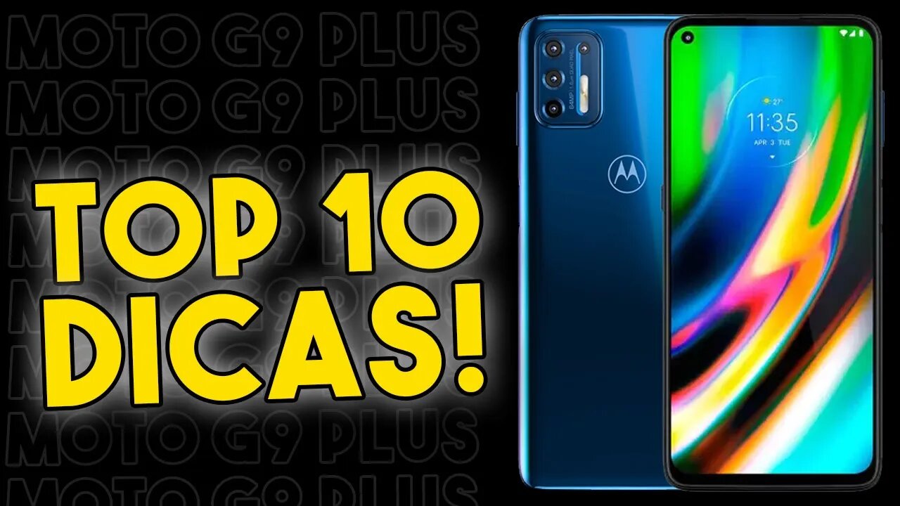 TOP 10 DICAS E TRUQUES para o Moto G9 Plus que você PRECISA SABER!