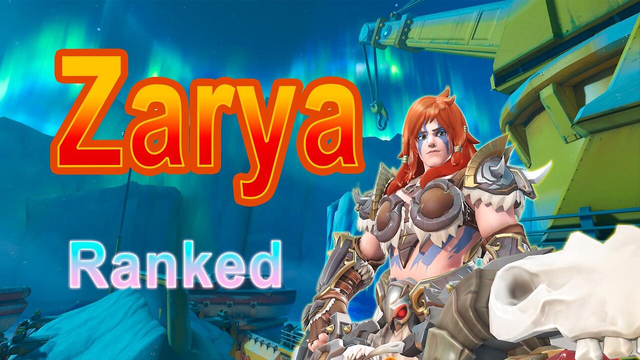 【Overwatch 2】 Zarya the RAVAGER of ranked