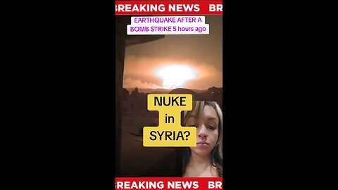 NUKE IN SYRIA?