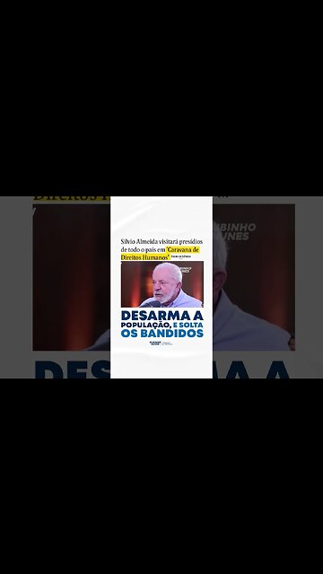 Lula acaba de ADMITIR que pediu pro Flávio Dino FECHAR os clubes de tiro (!!) #shorts #armas #crime