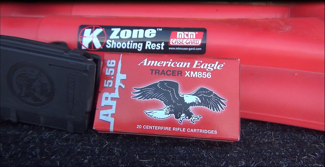 American Eagle XM856 5.56 NATO Red Tracers (HD)