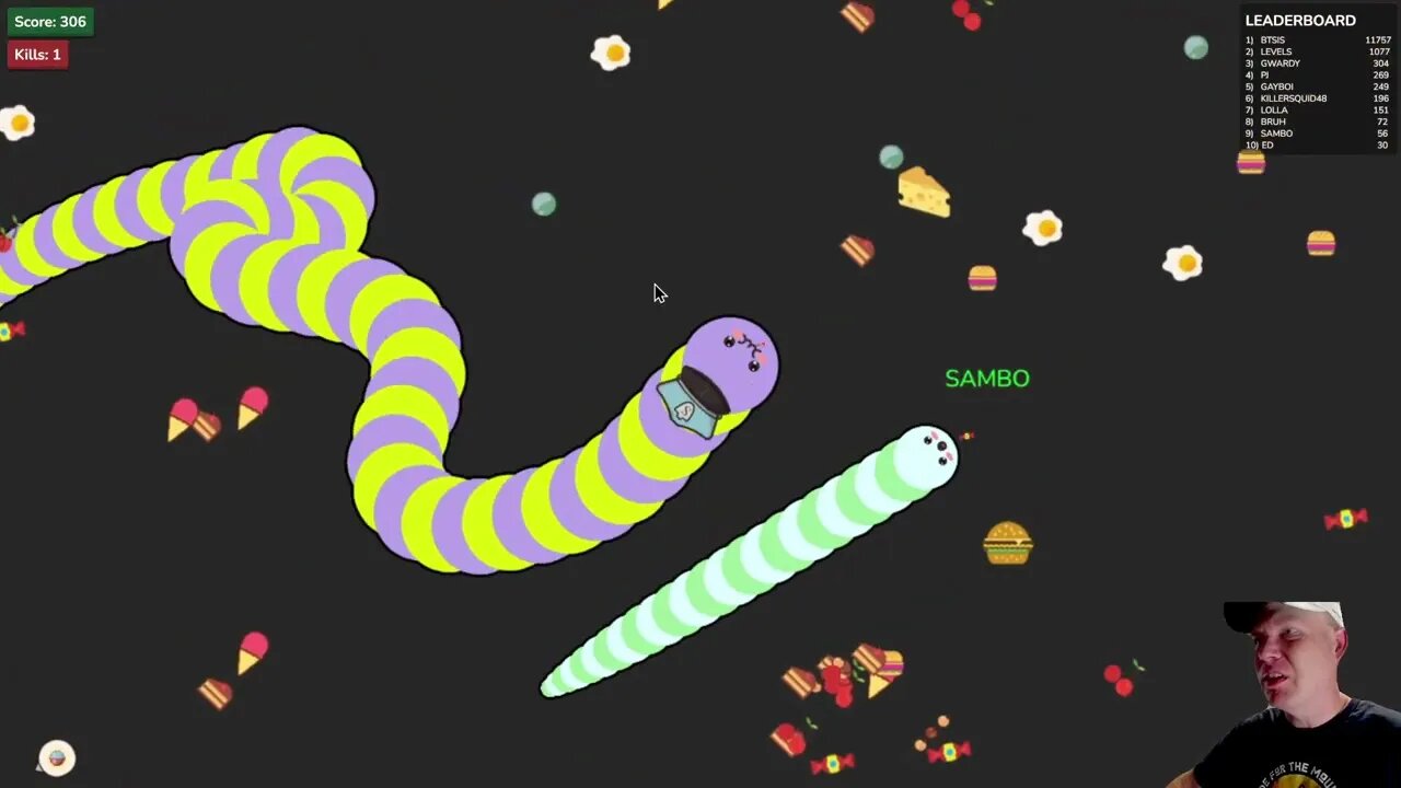 Slither-2.io - Nothing but BOTs!!!!!!