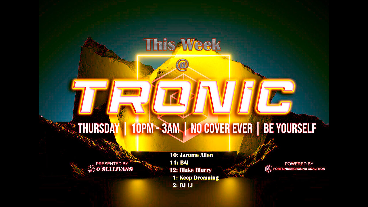 Tronic Thursdays