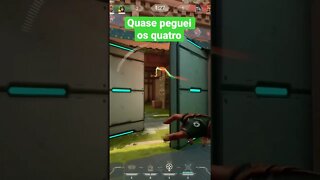 Quase peguei os quatro