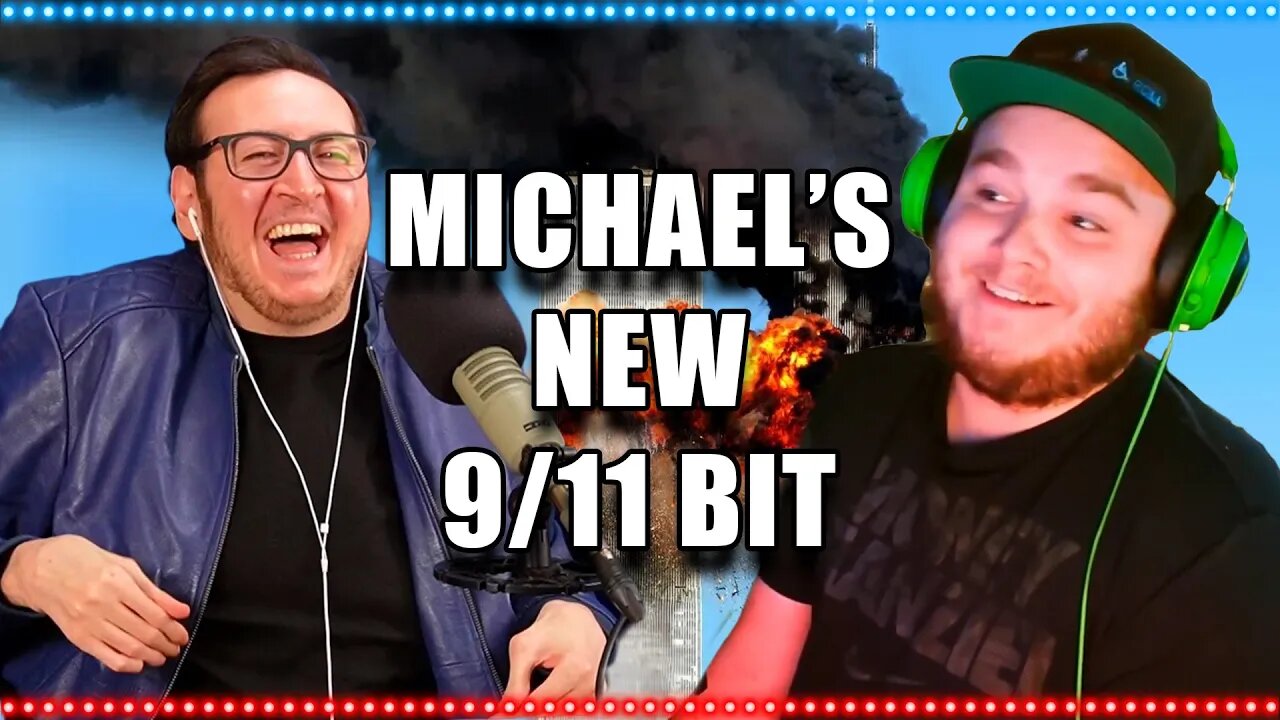 Michael's New 9/11 Bit (WARNING FOR THE HUMORLESS: DARK AND OFFENSIVE) | Walk And Roll Podcast Clip