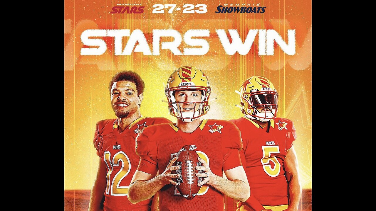 Philladelphia stars edge win over memphis showboats | USFL recap