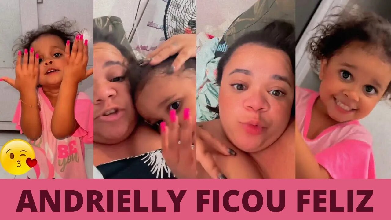 ANDRIELLY COLOCA UNHAS POSTIÇAS E JOYCE SUA MÃE EXPLICA POR QUE PERMITE E O QUE ACHA CARLINHOS MAIA