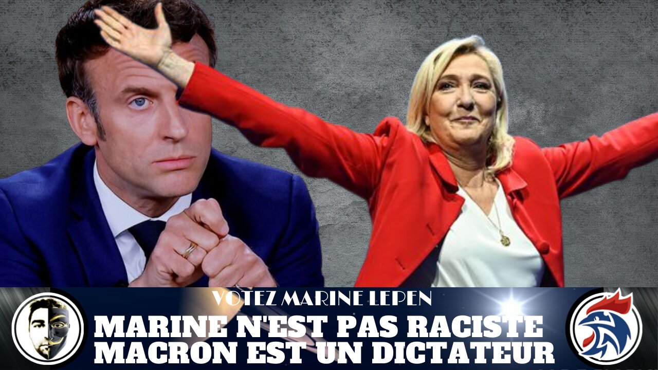 Si macron est réélu, dictature et guerre sont au programme !