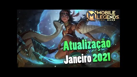 ÚLTIMA ATUALIZAÇÃO DO JOGO • PATCH NOTES JANEIRO 2021 | MLBB