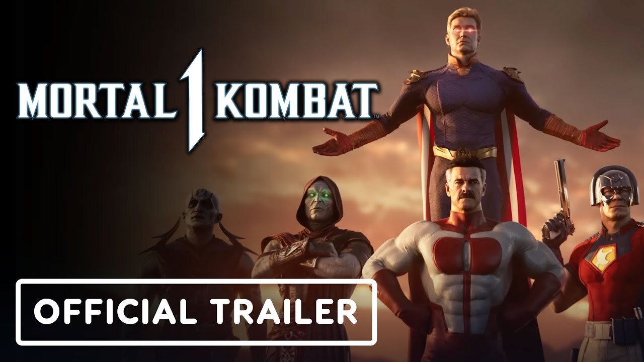 Mortal Kombat 1 - Official Kombat Pack Roster Reveal Trailer (Homelander & More) | Comic Con 2023