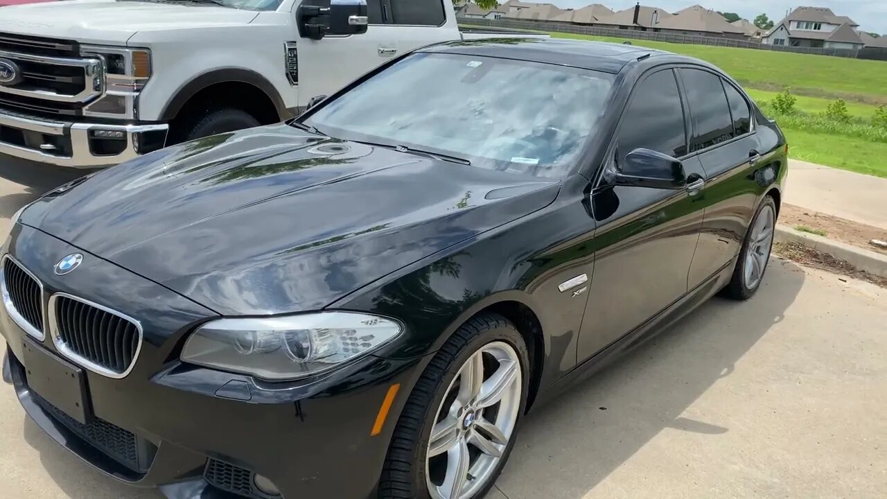 Tulsa Auto Wraps | White Glove Auto | Black BMW