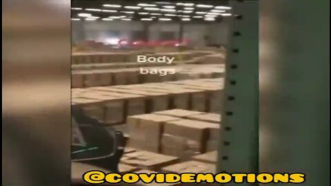 Die-off Begins As 180 Pallets of Body Bags In Motion