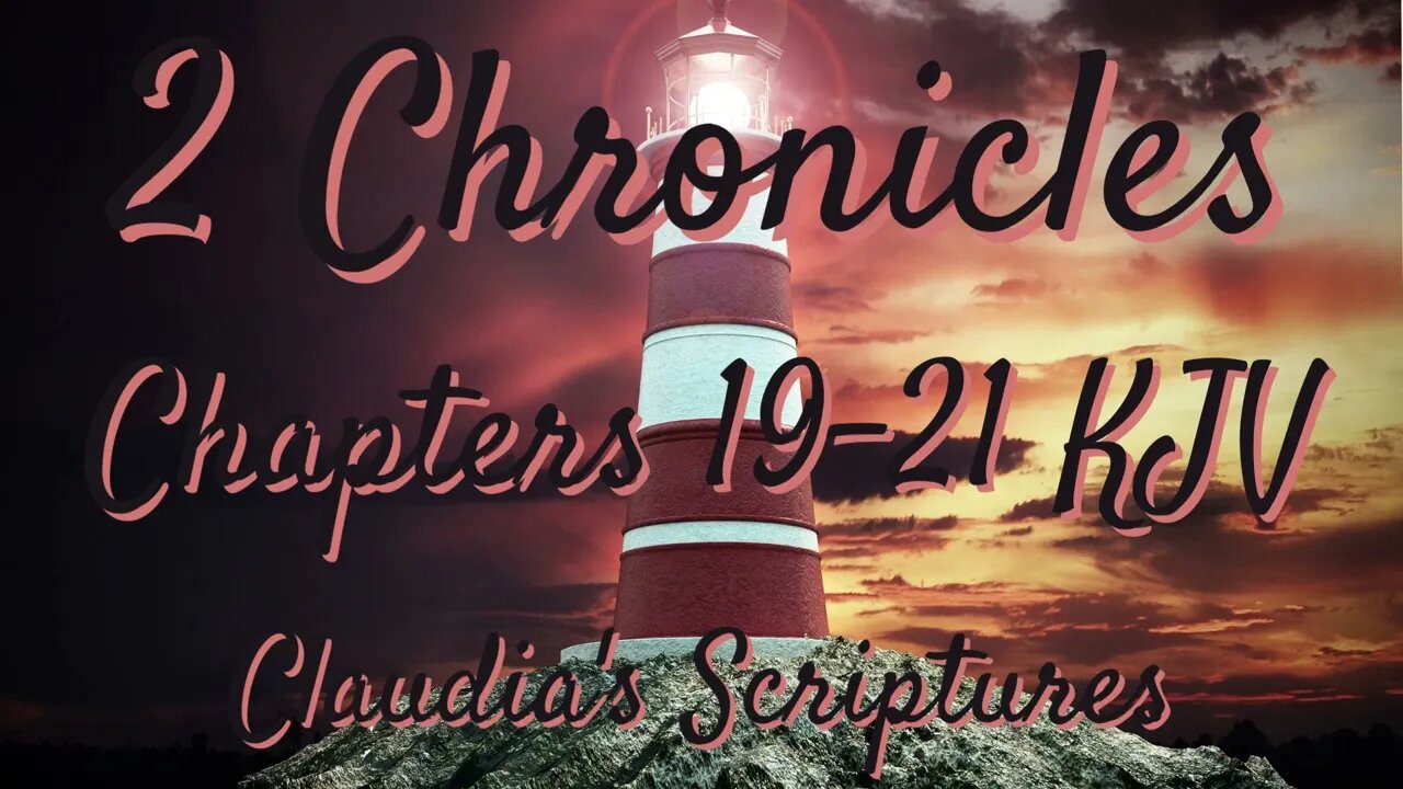 The Bible Series Bible Book 2 Chronicles Chapters 19-21 Audio