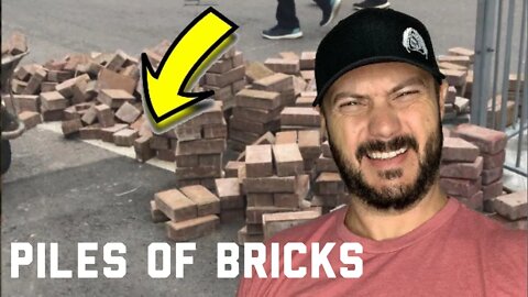 "Piles of BRICKS" in Kenosha AGAIN!!