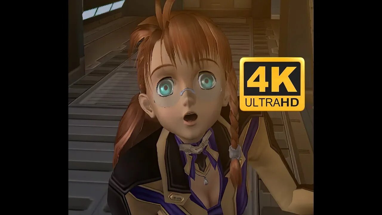 Xenosaga Ending 4k (Remastered with Machine Learning AI)