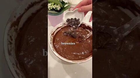 Baking Brownies tiktok rayannesvids