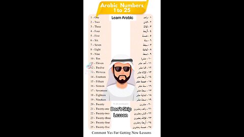 Learn Arabic language