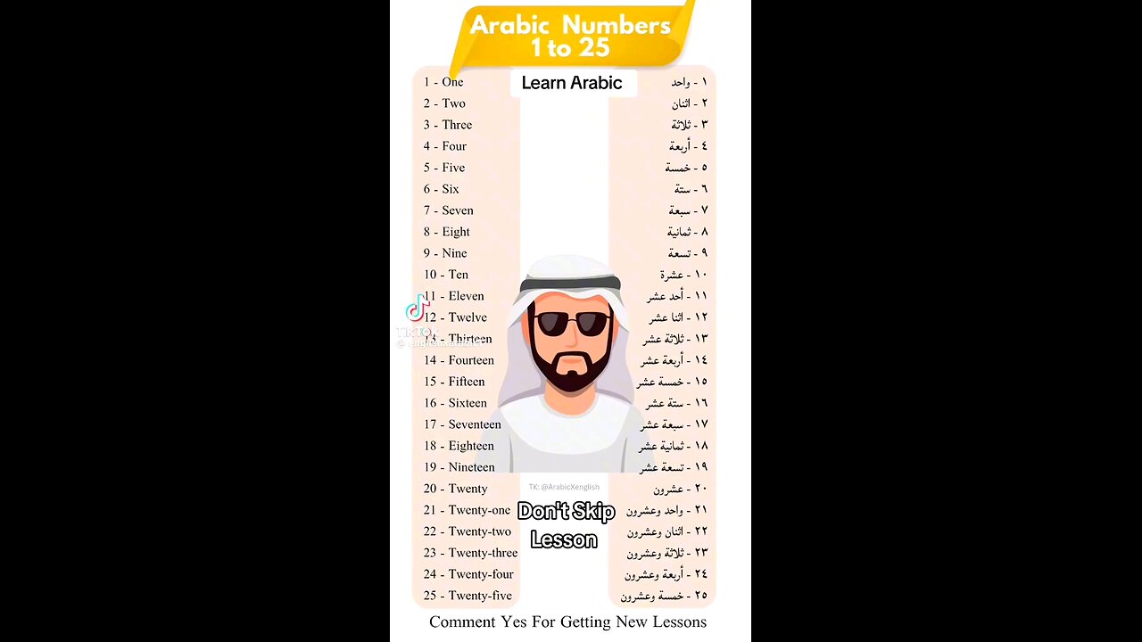 Learn Arabic language