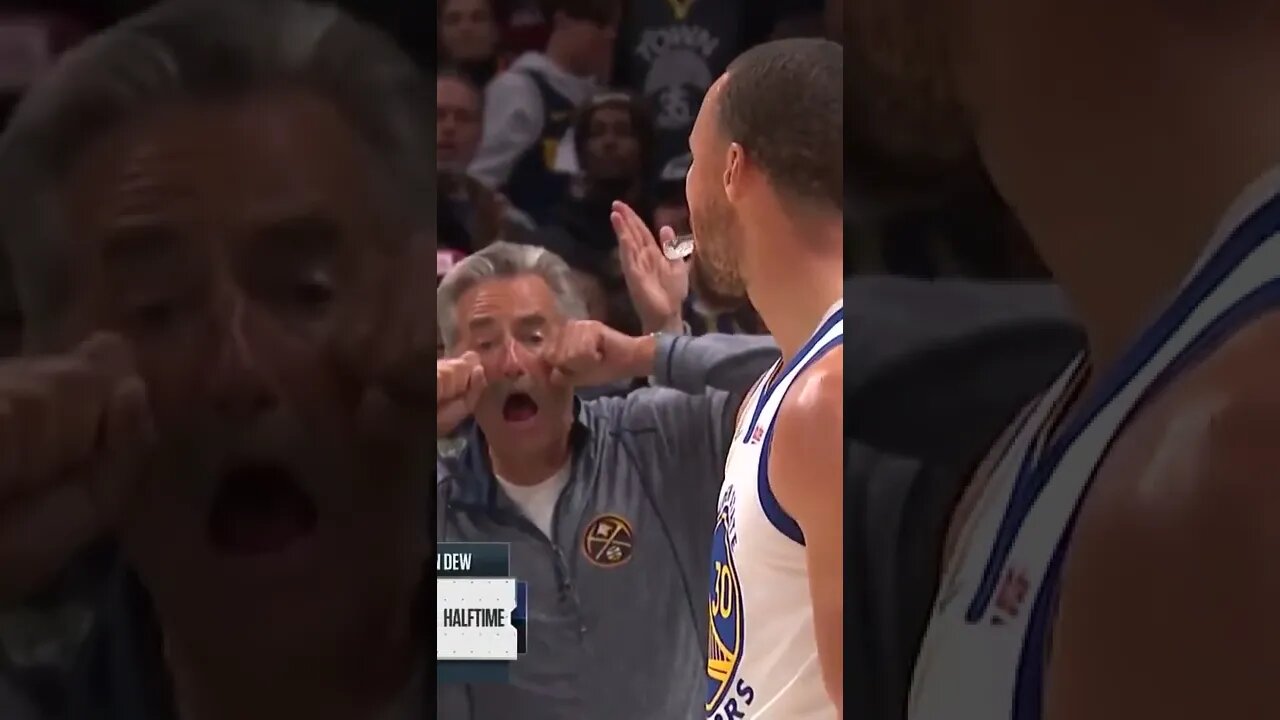 Nuggets fan taunts Steph 💀 #shorts