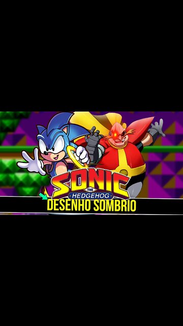 DESENHO ASSUSTADOR do SONIC | SONIC SATam #shorts