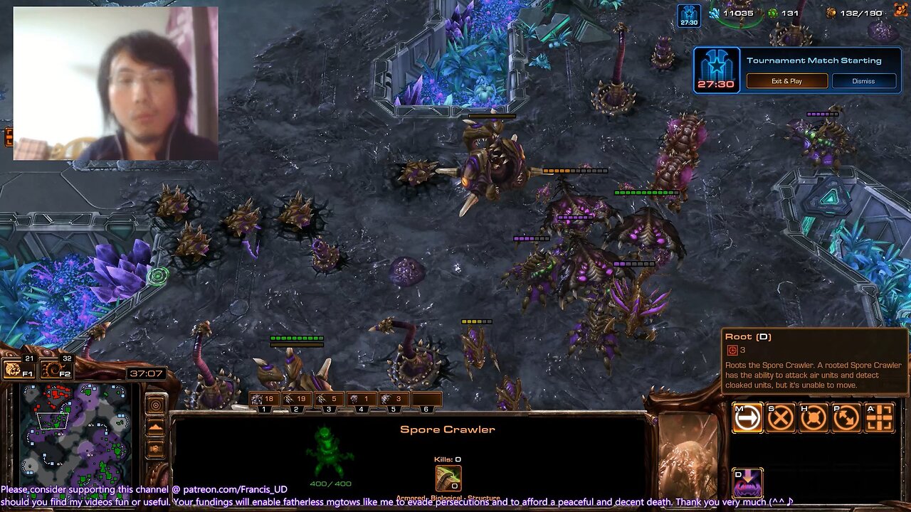 starcraft2 zerg v terran late game on moondance my zerg decently won thanks to a viper cheebye!!