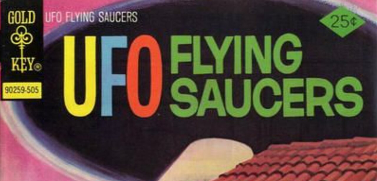 UFO Flying Saucers Dell Gold Key Comic Books