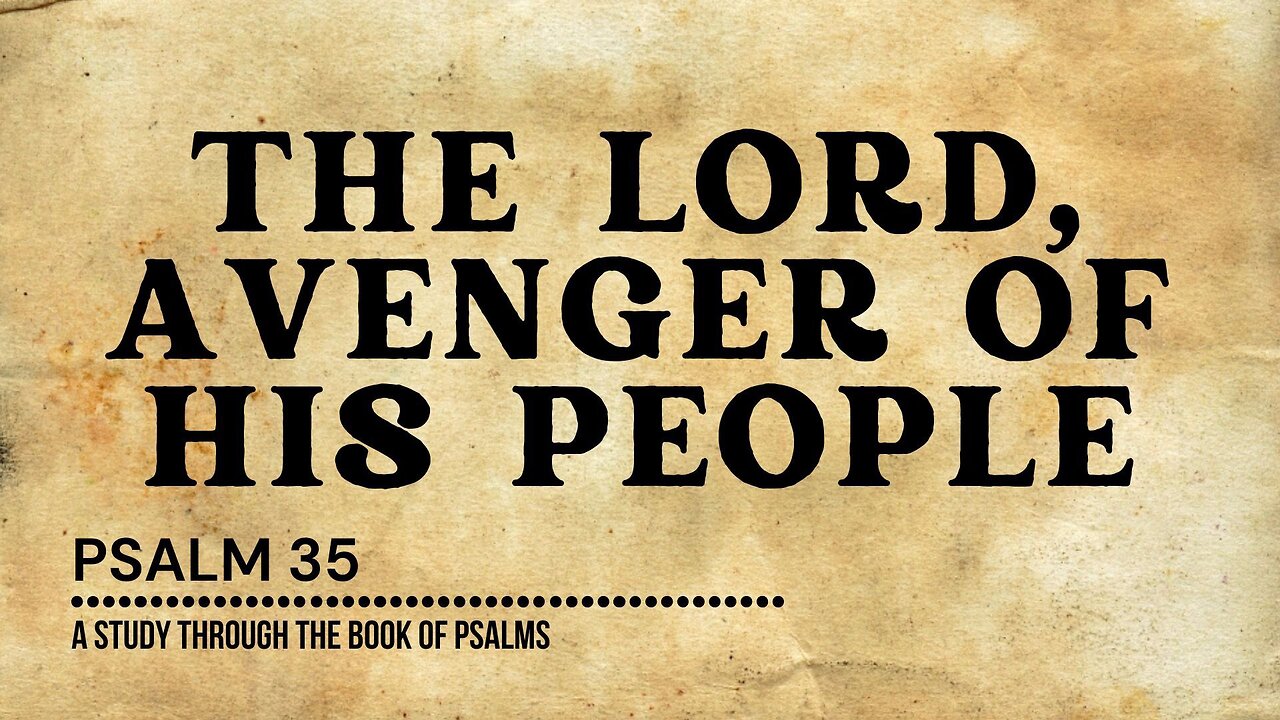 The Lord, Avenger of His People | Pastor Shane Idleman