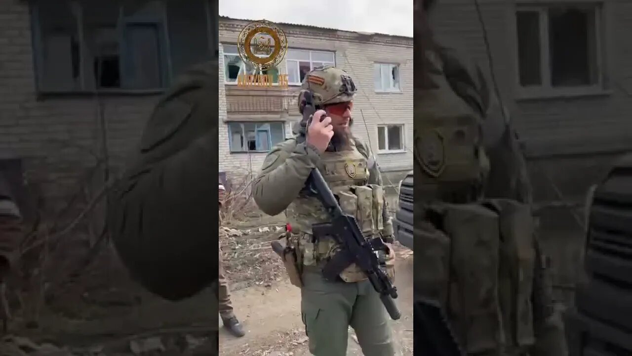 Chechen Special Forces Conducting Cleansing Operations From The Surviving Bandera In Popasnaya!