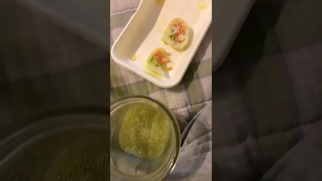 MY BREAKFAST 😍 ! #shorts #viral #sundaymorning #sushi #celeryjuice