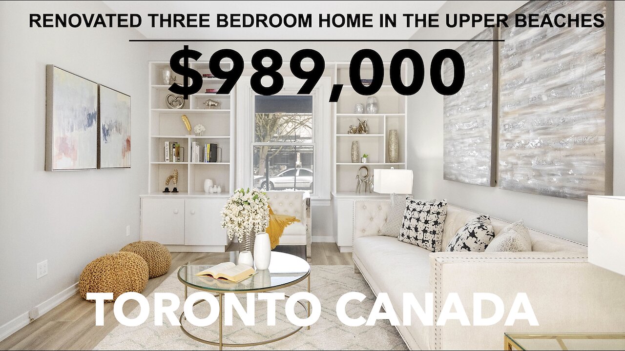 Renovated 3 Bedroom Home in the Coveted Upper Beaches. Best reviewed real estate agents in Toronto