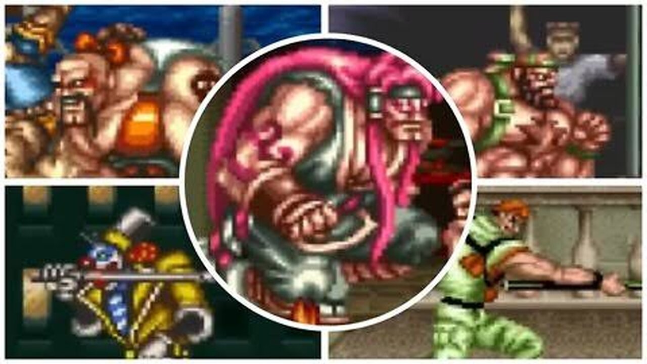 FINAL FIGHT 2 (SNES) ALL BOSSES