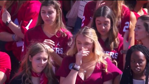 2019 Sooner Schooner flips over