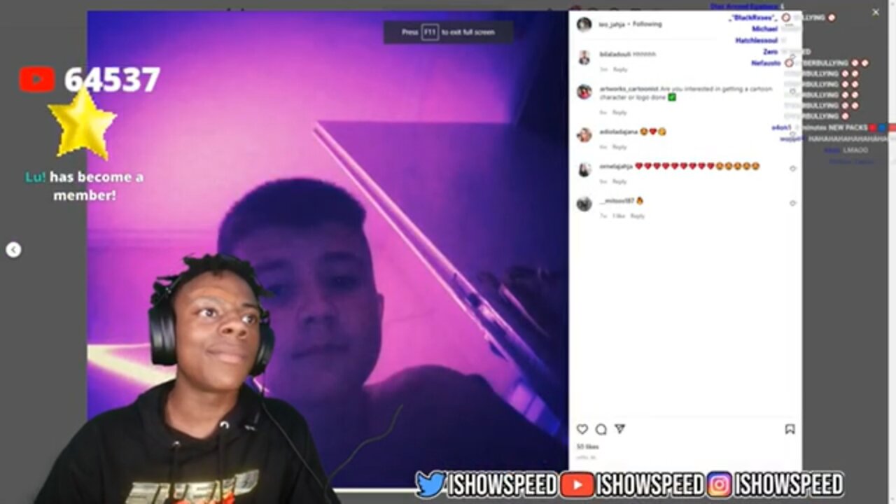 Ishowspeed Bullies Kid On FIFA 23 🤣