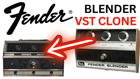 FENDER BLENDER CLONE | Cobra Fuzz VST AAX AU Plugin FIRST LOOK Safari Pedals