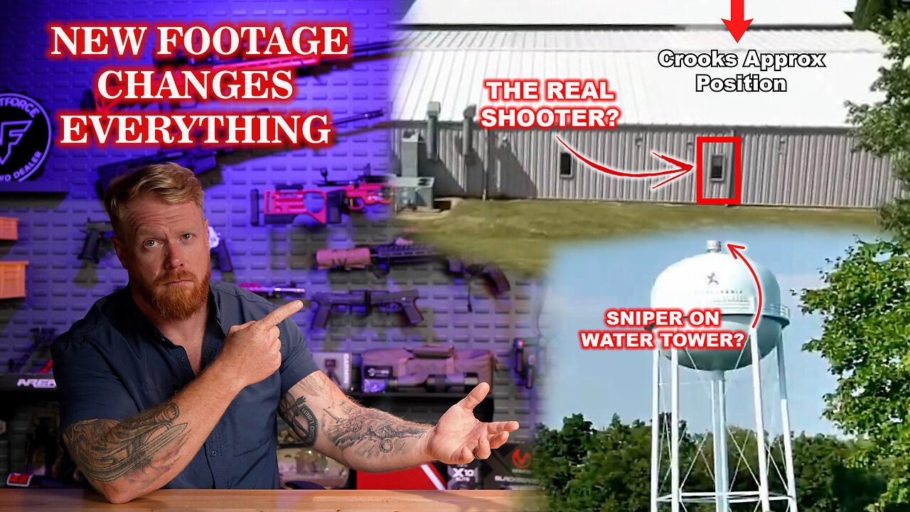 Was There A 2nd Shooter On Ground Level? Was There Someone On The Water Tower? New Video Proof